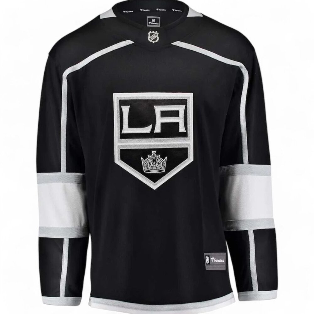 LA Kings Los Angeles NHL Hockey SEWN Fanatics Jersey Youth Boys L/XL 18-20 NEW